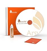 Arsvita Laser Lens Cleaner Disc Cleaning Set for CD/VCD/DVD Player, Safe and Effective, ARCD-02