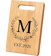Personalized Cutting Board – Monogrammed Wedding Gifts for Couples Newlyweds 2026, New Home House...