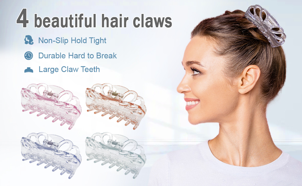hair claw clips for women