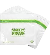 Reusable Ziplock Bags for Food Storage Designed by Smelly Proof - US MADE, Dishwasher-Safe, Easy-...