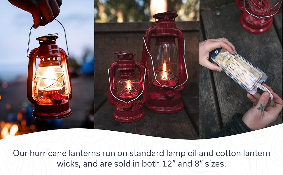 hurricane, lantern, lamp oil, wick, outdoors, emergency, camping, stansport