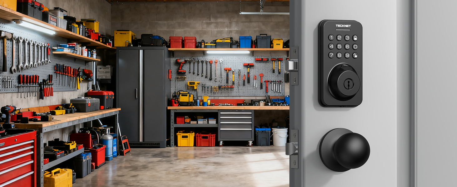 keyless entry door lock