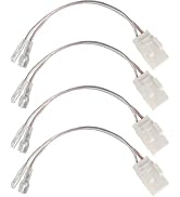 NuIth 72-6514 Car Speaker Wiring Harness Connector Adapter for Dodge Ram 2000-2020, Chrysler 2004...
