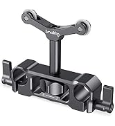 SMALLRIG Universal 15mm LWS Rod Mount Lens Support Bracket Height Adjustable for DSLR Camera Shou...