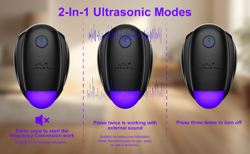 Ultrasonic Pest Repeller pest control squirrel repellent mouse traps