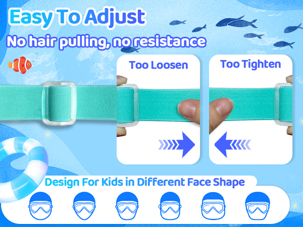 kids goggles for swimming 4-7