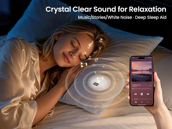 Digital Display Sleep Audio Device