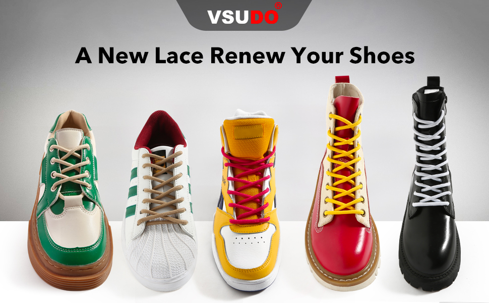 VSUDO boot laces: A new lace renew your boots