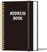 Address Book with Alphabetical Tabs - Telephone & Address Book with Address Contacts, Special Dat...