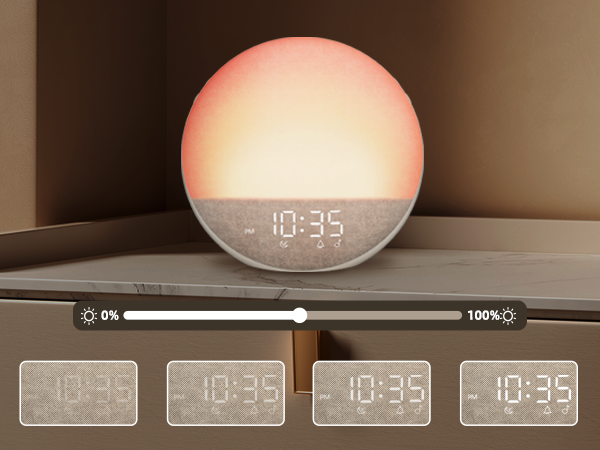 sunlight lamp alarm