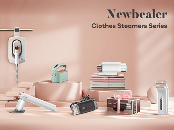 Newbealer dual-voltage iron and steamers colorful home travel use