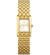 Avaner Women's Gold Square Watches: Ladies Stainless Steel Band Classic Retro Elegant Analog Quar...