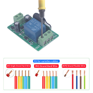 DC 12V 10A Relay Switch 1CH Wireless Remote Control Switch