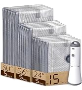 Vacbird Vacuum Bags for Travel with Rechargeable air Pump, 15 Pack Carry-on Size Compression Pack...