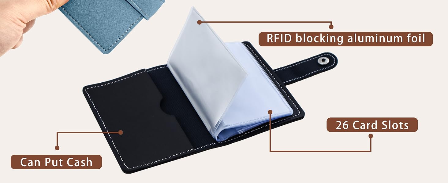leather credit card holder