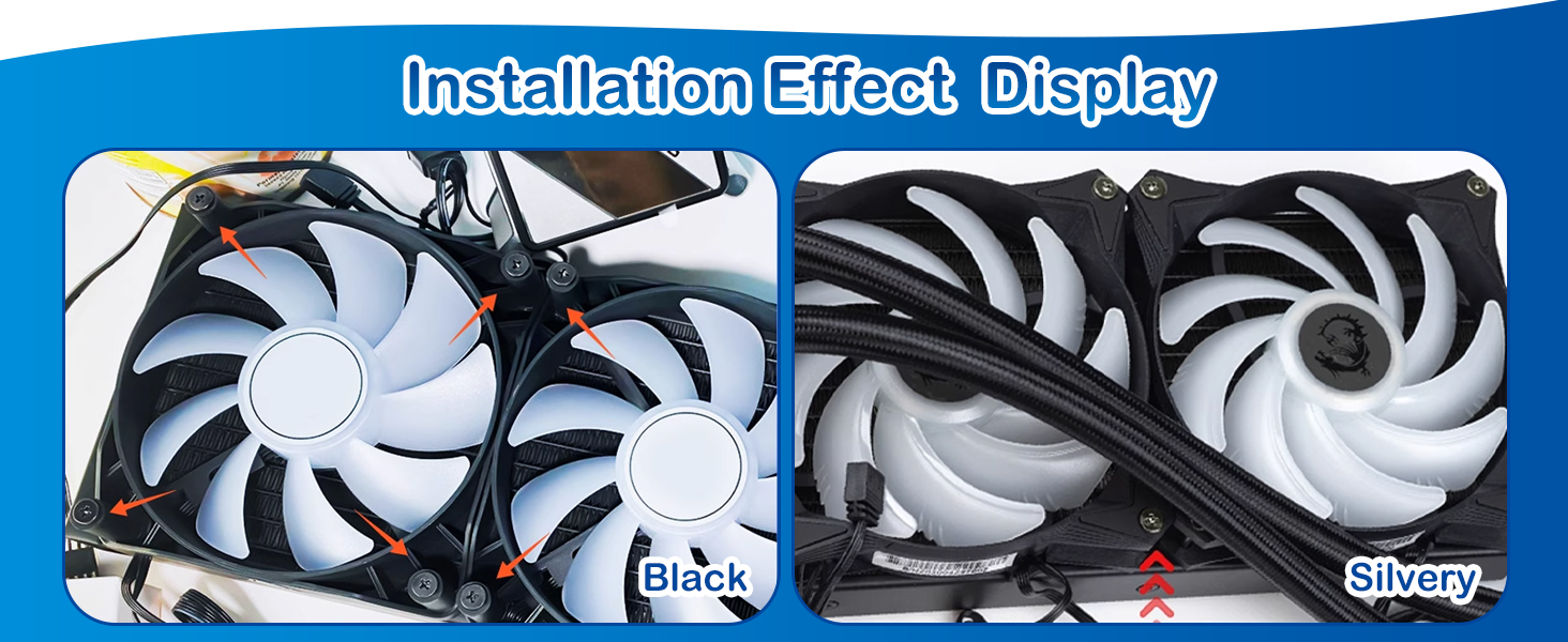 Computer Cooling Fan Screws Kit