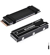 ELUTENG M.2 2280 Heatsink for PS5/PC Double-Sided Heat Sink Alloy Aluminum NGFF NVME Cooling Sink...