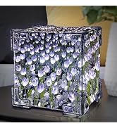 Tulip Night Light, LED Infinity Mirror Lamp Tulipanes DIY Finished Product Decorations Lights Art...