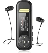 AGPTEK 64GB USB C MP3 Player with Bluetooth, A59 Music Player with Clip | 30 Hours Playback, with...
