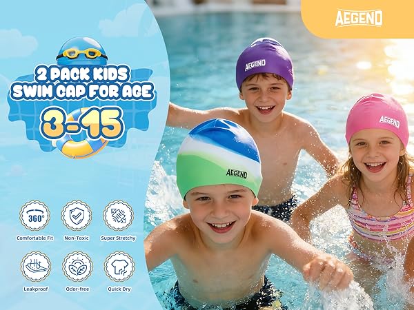 kids swim cap