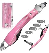THINKWORK Caulking Tool Kit, 4 in 1 Caulk Remover Tool, Stainless Steel Caulk Tool for Kitchen Ba...