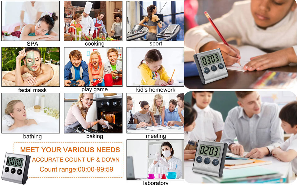 eTradewinds Digital Kitchen Timer