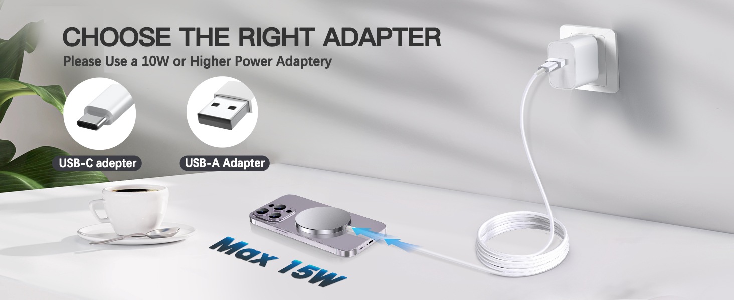 Max 15W Fast Magnetic Charger