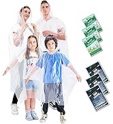 Lifestyle product photography showing coordinated family group in casual white and blue outfits against white background, with product packaging visible to the right