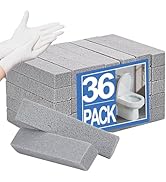 Herda 36 Pack Pumice Stone Toilet Bowl Cleaner, Powerfully Pumice Stone for Cleaning Hard Water R...