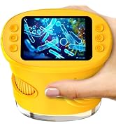 1000X Digital Handheld Microscope for Kids with 2.0" IPS Screen, Outdoor Toys Portable STEM Scien...