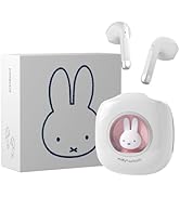 Miffy Bluetooth Wireless Earbuds Headset (Pink),IPX5 Waterproof Ear Buds Headphones
