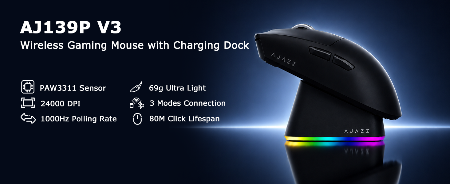 wireless gaming mouse