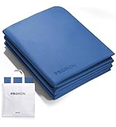 PROIRON Foldable 72“x24"x0.24”(6mm) TPE Yoga Mat,NOT PVC!!!-Folding Yoga Mat Thick for Home Worko...