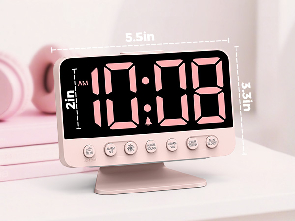 alarm clocks for bedrooms