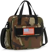Bunnychill Tactical-style Lunch Bag 5L Kids Lunch Bag with Adjustable Shoulder Strap Easy to Clea...