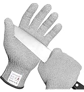Schwer SlicePro ANSI A9 Cut Resistant Gloves, Food Grade Reliable Cutting Glove, Mandoline Gloves...