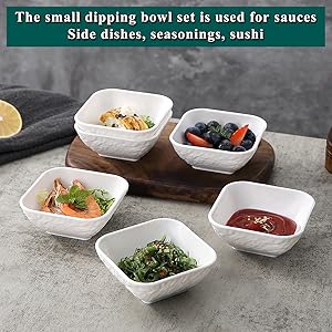dipping bowls