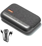 NUROUM A05U USB Conference Speaker and Microphone, Wired Speakerphone, 360° Noise Cancelling Voic...