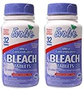 Evolve Concentrated Bleach Tablets - 32-ct (Pack of 2 Summer Lavender)