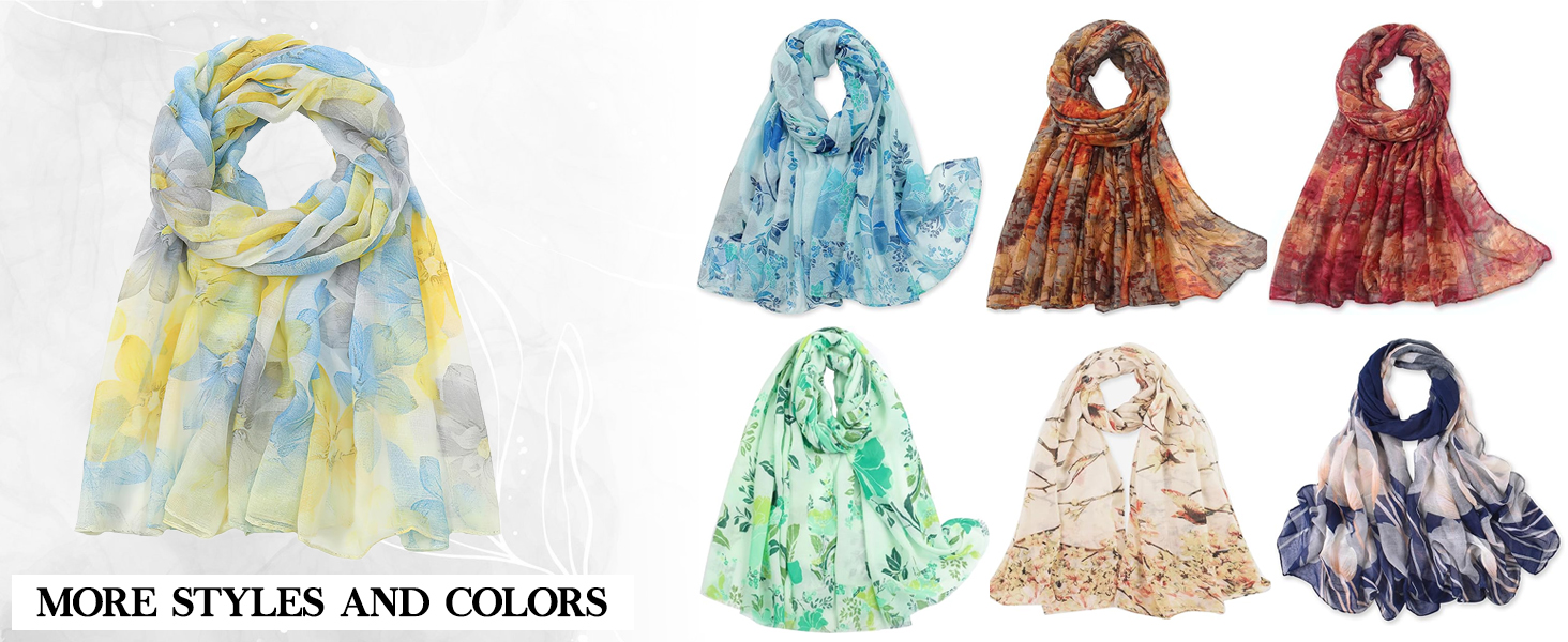 flora scarf for women