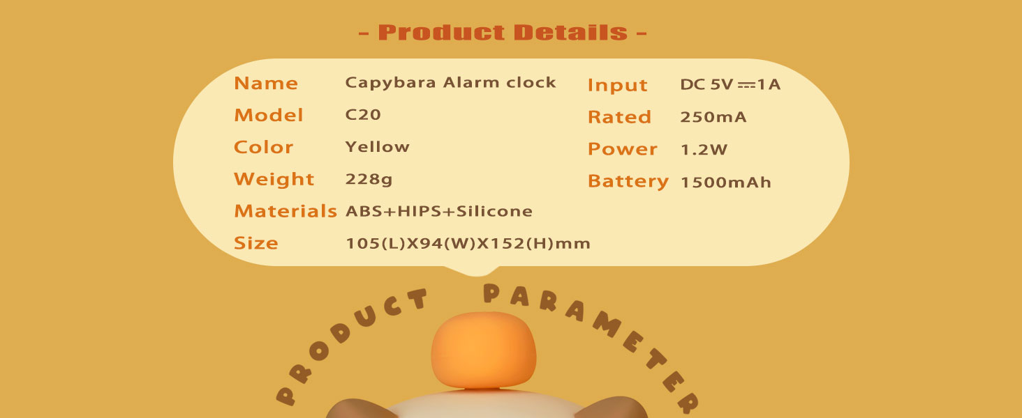 capybara alarm light