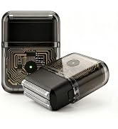 Electric Foil Shavers for Men, Mini Portable Travel Shaver, 3-Blade Reciprocating Razor, IPX7 Wat...