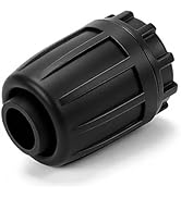 FoxRose 12 Pack 1/2 Inch Drip Irrigation End Plug Fittings (1/2" ID x 0.6-0.65" OD), 1/2'' Dripli...