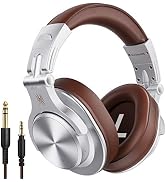 OneOdio A70 Bluetooth Over Ear Headphones, Studio Headphones with Shareport, Foldable, Wired and ...