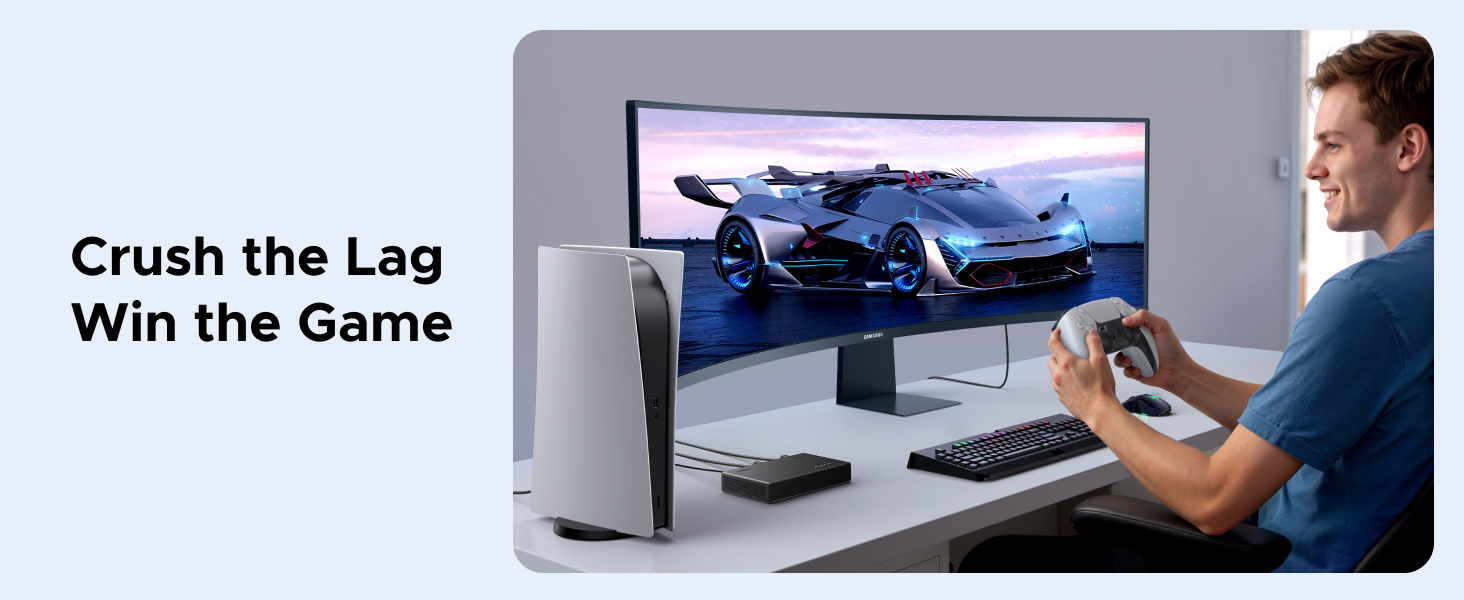 UGREEN 2.5Gb Switch, 5-Port Ethernet Switch