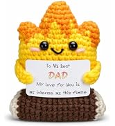 Handmade Crochet Flame Decorative Ornament Gift (dad)