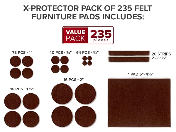 felt pads for chairs