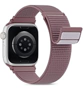 Nylon Loop Sport Band Compatible with Apple Watch Bands for Women Men 40mm 44mm 45mm 46mm 49mm 38...