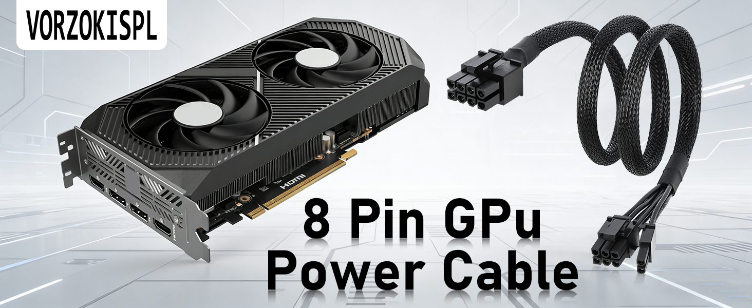 8 Pin GPU Power Cable