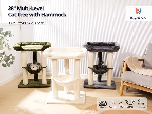 small cat tower